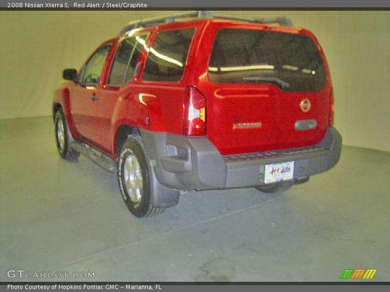 Red Alert / Steel/Graphite 2008 Nissan Xterra S