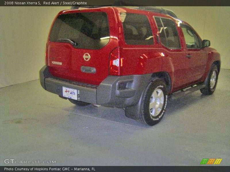 Red Alert / Steel/Graphite 2008 Nissan Xterra S