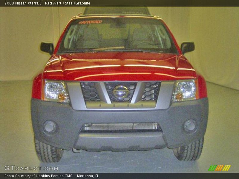 Red Alert / Steel/Graphite 2008 Nissan Xterra S