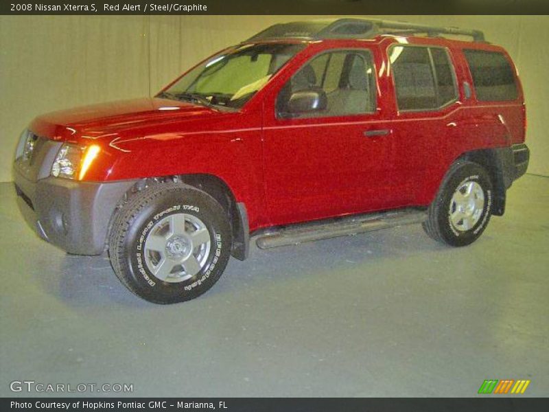 Red Alert / Steel/Graphite 2008 Nissan Xterra S
