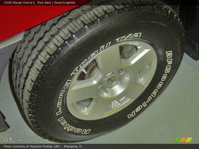 Red Alert / Steel/Graphite 2008 Nissan Xterra S