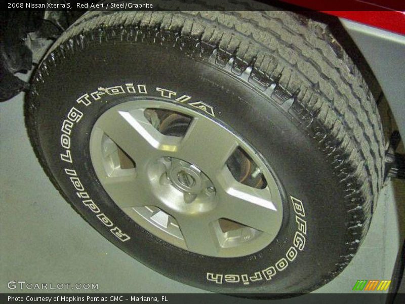 Red Alert / Steel/Graphite 2008 Nissan Xterra S