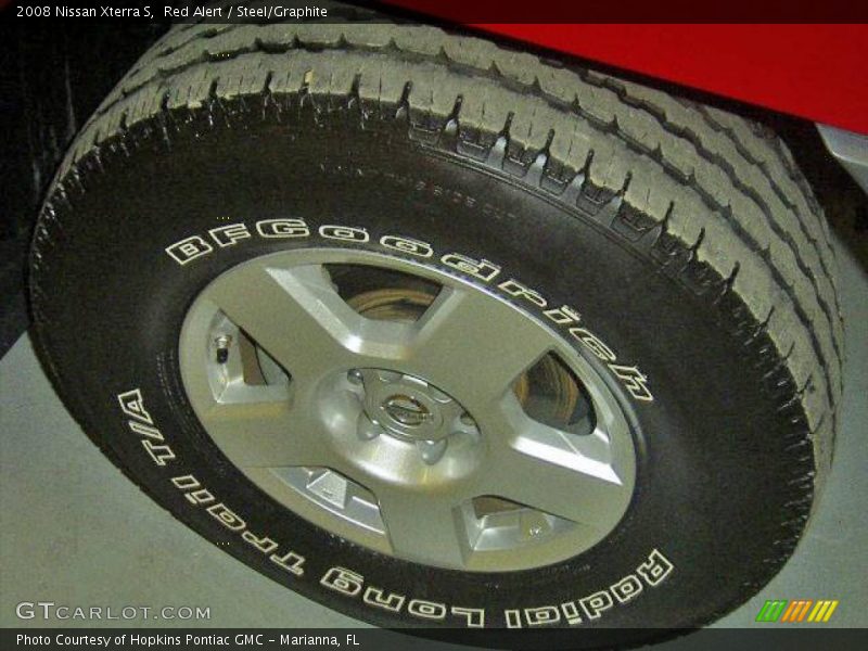 Red Alert / Steel/Graphite 2008 Nissan Xterra S