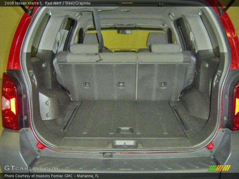 Red Alert / Steel/Graphite 2008 Nissan Xterra S
