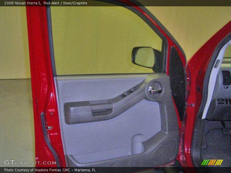 Red Alert / Steel/Graphite 2008 Nissan Xterra S