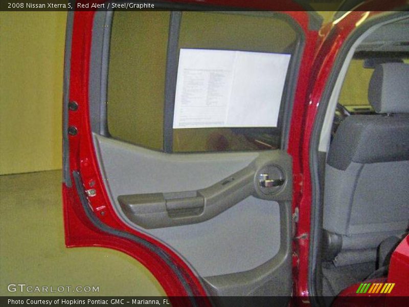 Red Alert / Steel/Graphite 2008 Nissan Xterra S