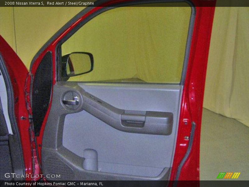 Red Alert / Steel/Graphite 2008 Nissan Xterra S