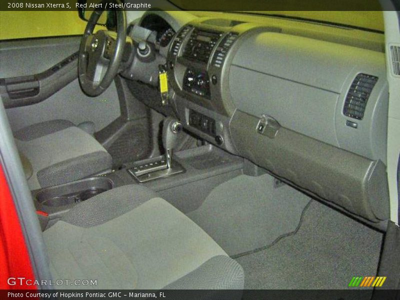 Red Alert / Steel/Graphite 2008 Nissan Xterra S