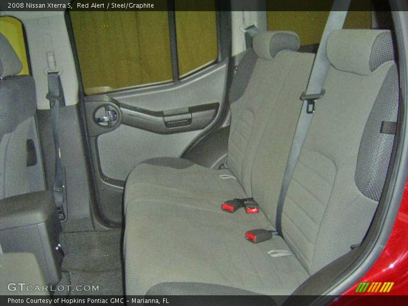 Red Alert / Steel/Graphite 2008 Nissan Xterra S