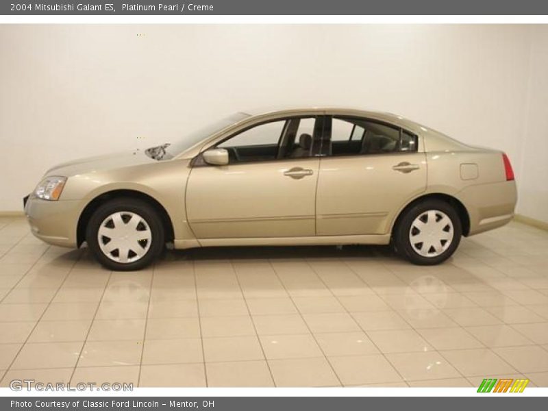 Platinum Pearl / Creme 2004 Mitsubishi Galant ES