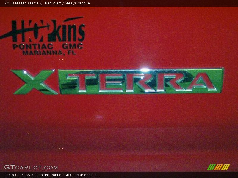 Red Alert / Steel/Graphite 2008 Nissan Xterra S
