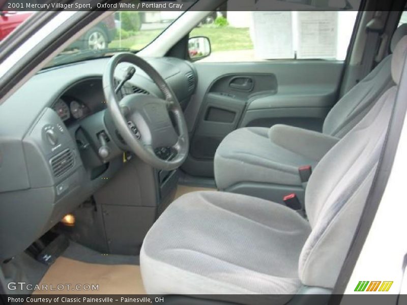 Oxford White / Portland Gray 2001 Mercury Villager Sport