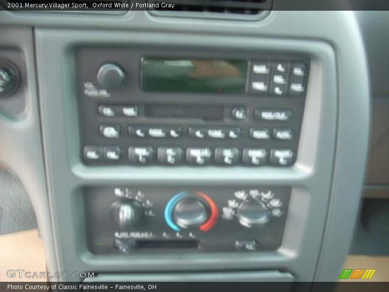 Oxford White / Portland Gray 2001 Mercury Villager Sport