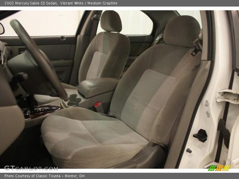 Vibrant White / Medium Graphite 2002 Mercury Sable GS Sedan