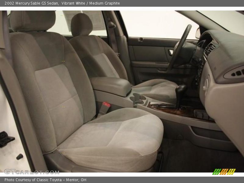 Vibrant White / Medium Graphite 2002 Mercury Sable GS Sedan