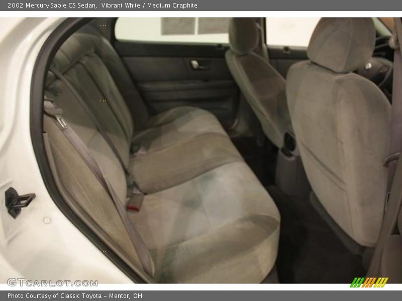 Vibrant White / Medium Graphite 2002 Mercury Sable GS Sedan