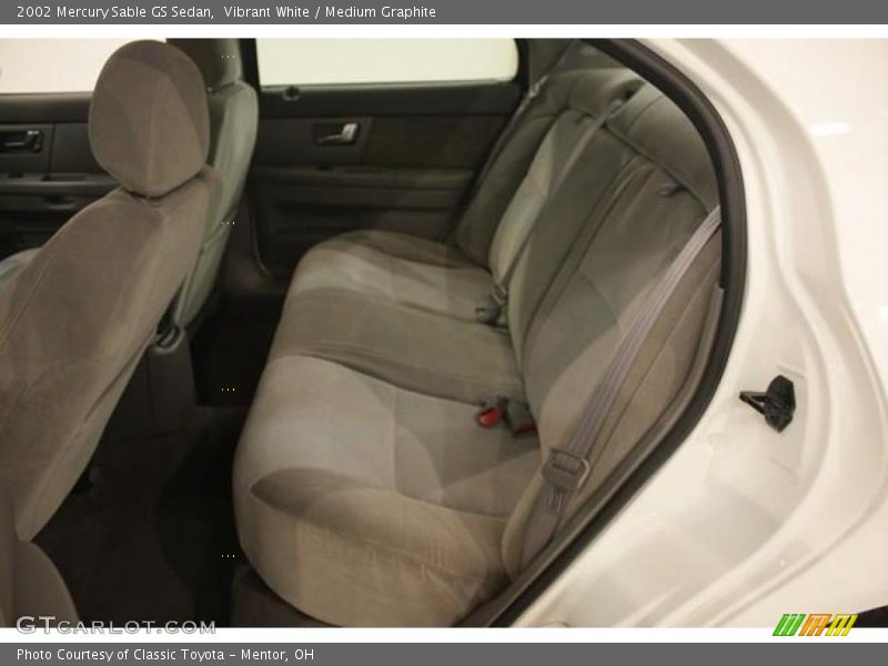 Vibrant White / Medium Graphite 2002 Mercury Sable GS Sedan