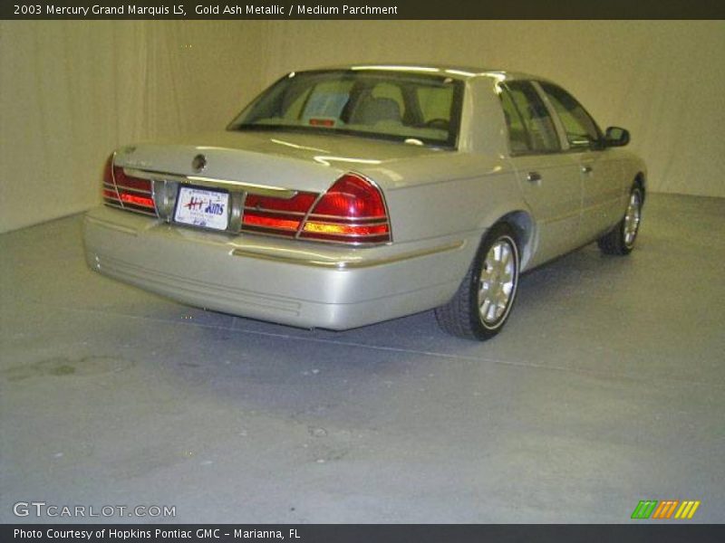 Gold Ash Metallic / Medium Parchment 2003 Mercury Grand Marquis LS