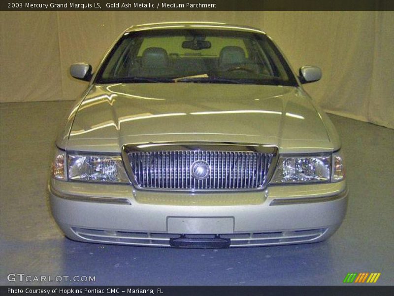 Gold Ash Metallic / Medium Parchment 2003 Mercury Grand Marquis LS