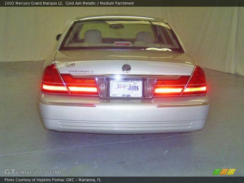 Gold Ash Metallic / Medium Parchment 2003 Mercury Grand Marquis LS