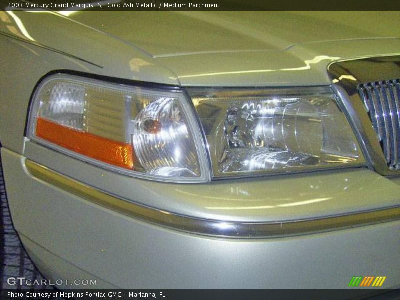 Gold Ash Metallic / Medium Parchment 2003 Mercury Grand Marquis LS