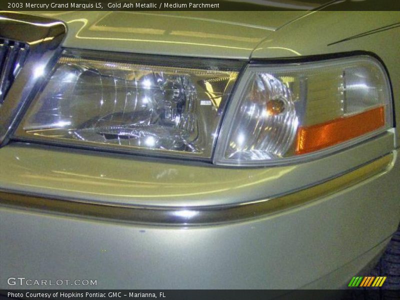 Gold Ash Metallic / Medium Parchment 2003 Mercury Grand Marquis LS