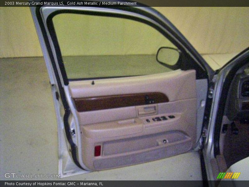 Gold Ash Metallic / Medium Parchment 2003 Mercury Grand Marquis LS