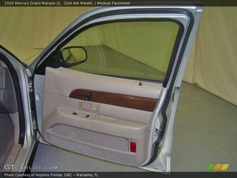 Gold Ash Metallic / Medium Parchment 2003 Mercury Grand Marquis LS