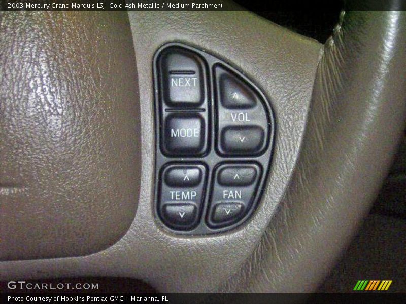Gold Ash Metallic / Medium Parchment 2003 Mercury Grand Marquis LS