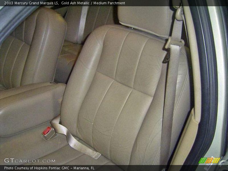 Gold Ash Metallic / Medium Parchment 2003 Mercury Grand Marquis LS