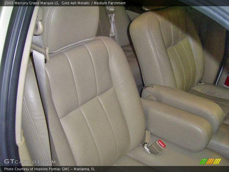 Gold Ash Metallic / Medium Parchment 2003 Mercury Grand Marquis LS