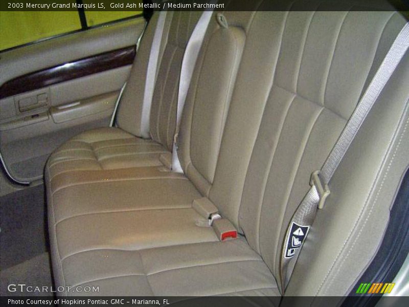 Gold Ash Metallic / Medium Parchment 2003 Mercury Grand Marquis LS