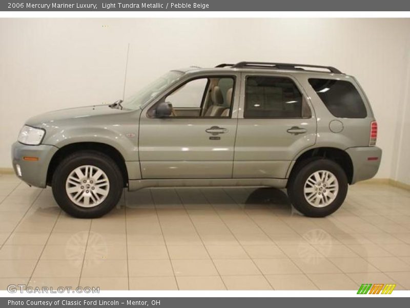 Light Tundra Metallic / Pebble Beige 2006 Mercury Mariner Luxury