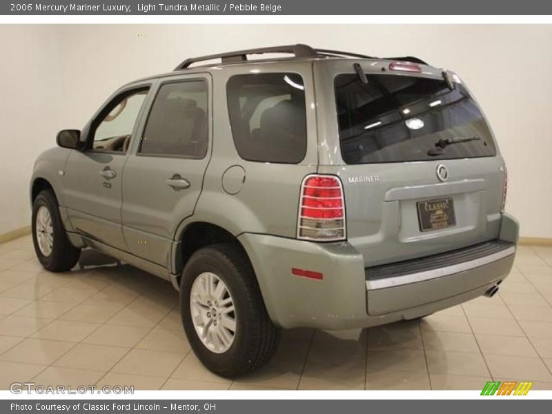 Light Tundra Metallic / Pebble Beige 2006 Mercury Mariner Luxury