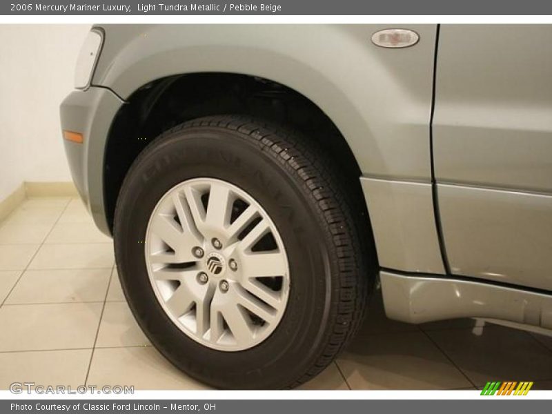 Light Tundra Metallic / Pebble Beige 2006 Mercury Mariner Luxury