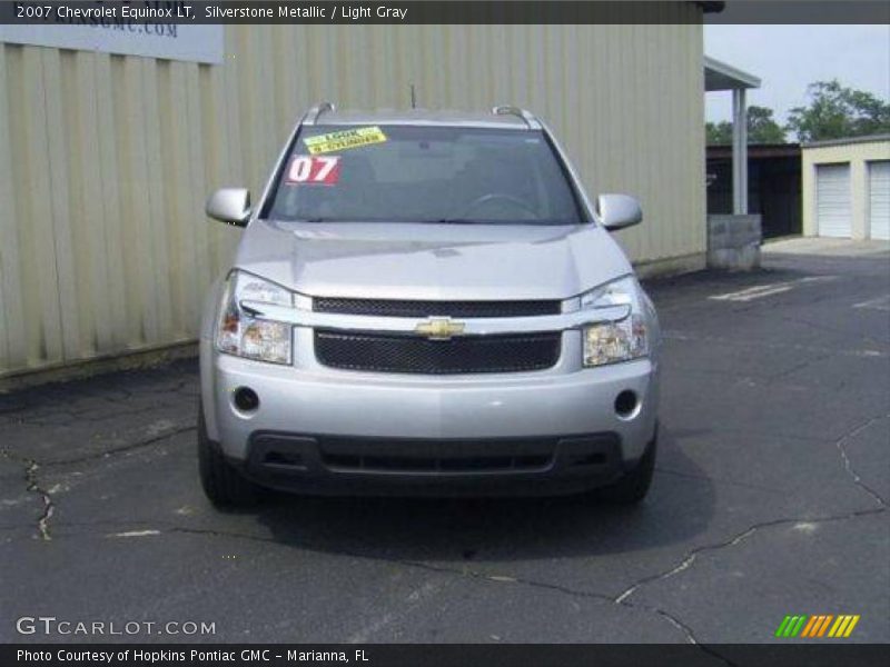 Silverstone Metallic / Light Gray 2007 Chevrolet Equinox LT