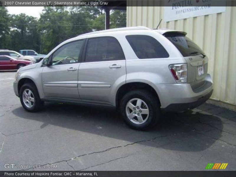 Silverstone Metallic / Light Gray 2007 Chevrolet Equinox LT