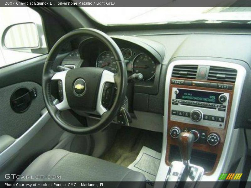 Silverstone Metallic / Light Gray 2007 Chevrolet Equinox LT