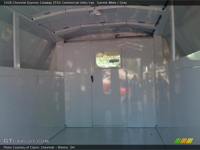 Summit White / Gray 2008 Chevrolet Express Cutaway 3500 Commercial Utility Van