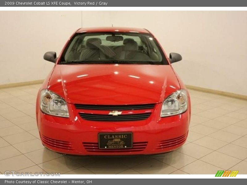 Victory Red / Gray 2009 Chevrolet Cobalt LS XFE Coupe