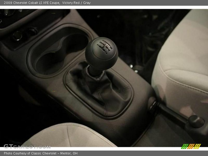Victory Red / Gray 2009 Chevrolet Cobalt LS XFE Coupe
