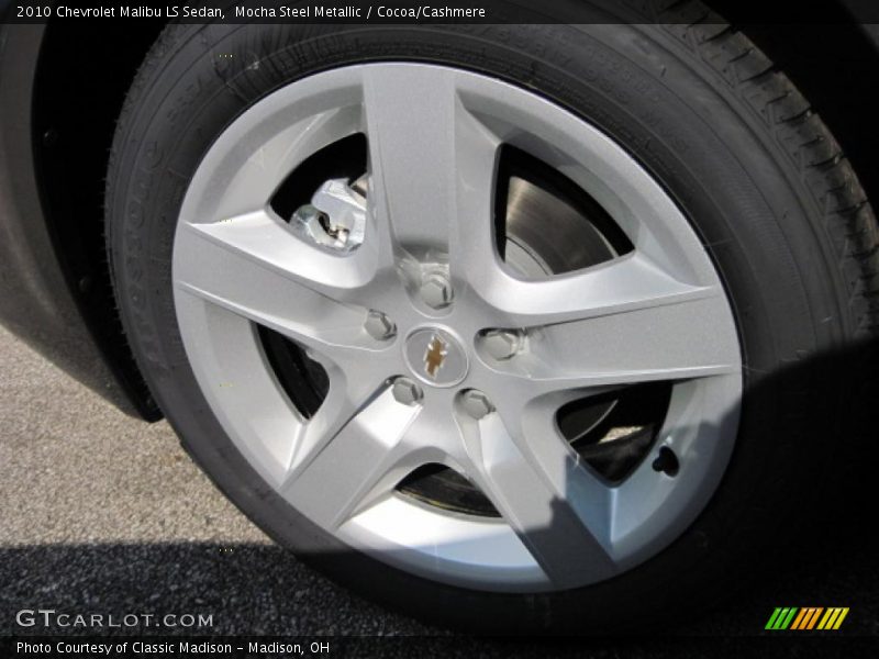 Mocha Steel Metallic / Cocoa/Cashmere 2010 Chevrolet Malibu LS Sedan