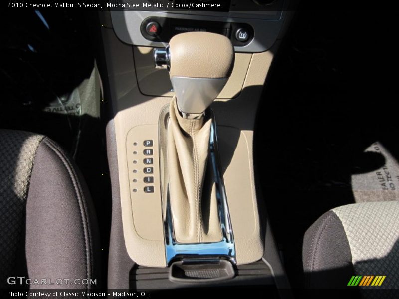 Mocha Steel Metallic / Cocoa/Cashmere 2010 Chevrolet Malibu LS Sedan