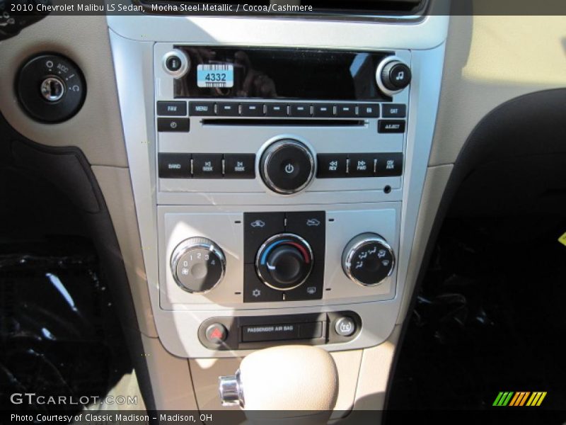 Mocha Steel Metallic / Cocoa/Cashmere 2010 Chevrolet Malibu LS Sedan