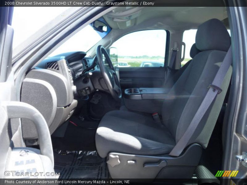 Graystone Metallic / Ebony 2008 Chevrolet Silverado 3500HD LT Crew Cab Dually