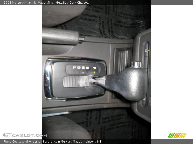 Vapor Silver Metallic / Dark Charcoal 2008 Mercury Milan I4
