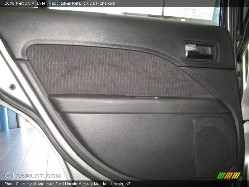 Vapor Silver Metallic / Dark Charcoal 2008 Mercury Milan I4