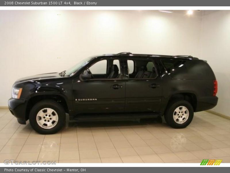 Black / Ebony 2008 Chevrolet Suburban 1500 LT 4x4
