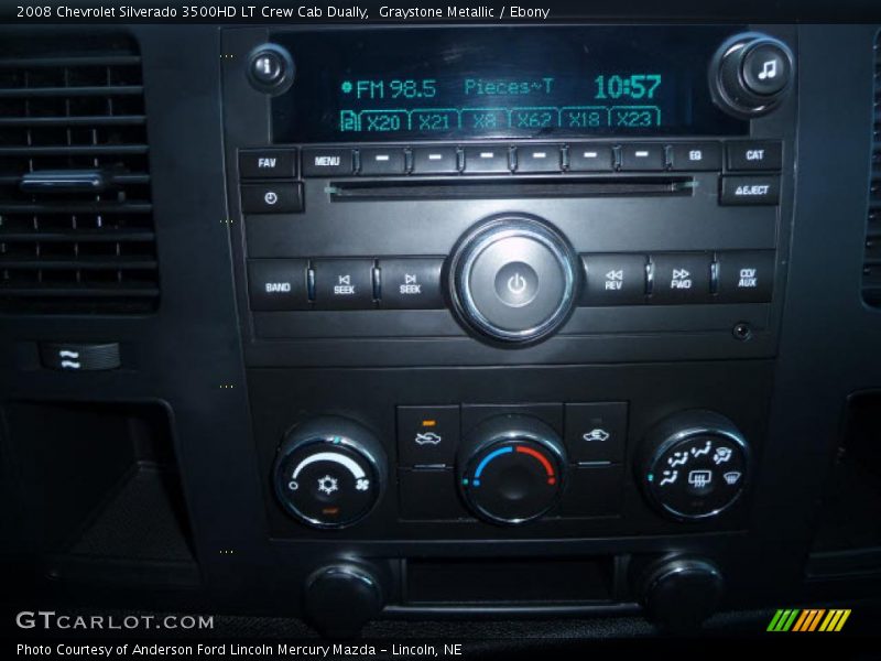 Graystone Metallic / Ebony 2008 Chevrolet Silverado 3500HD LT Crew Cab Dually