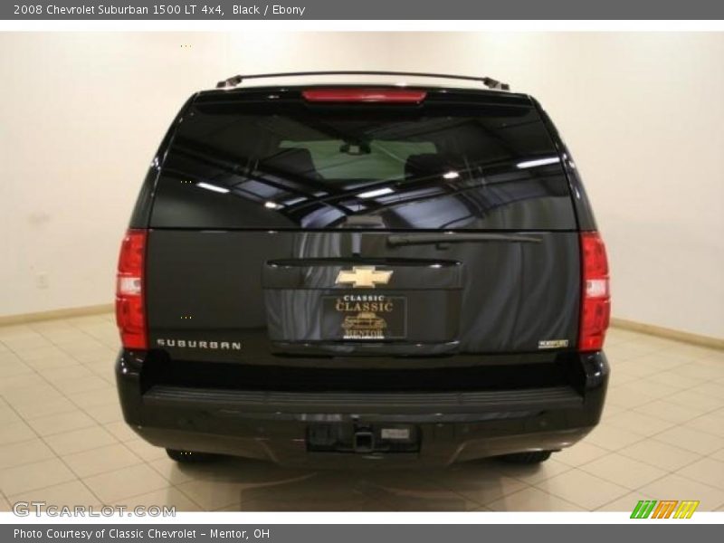 Black / Ebony 2008 Chevrolet Suburban 1500 LT 4x4